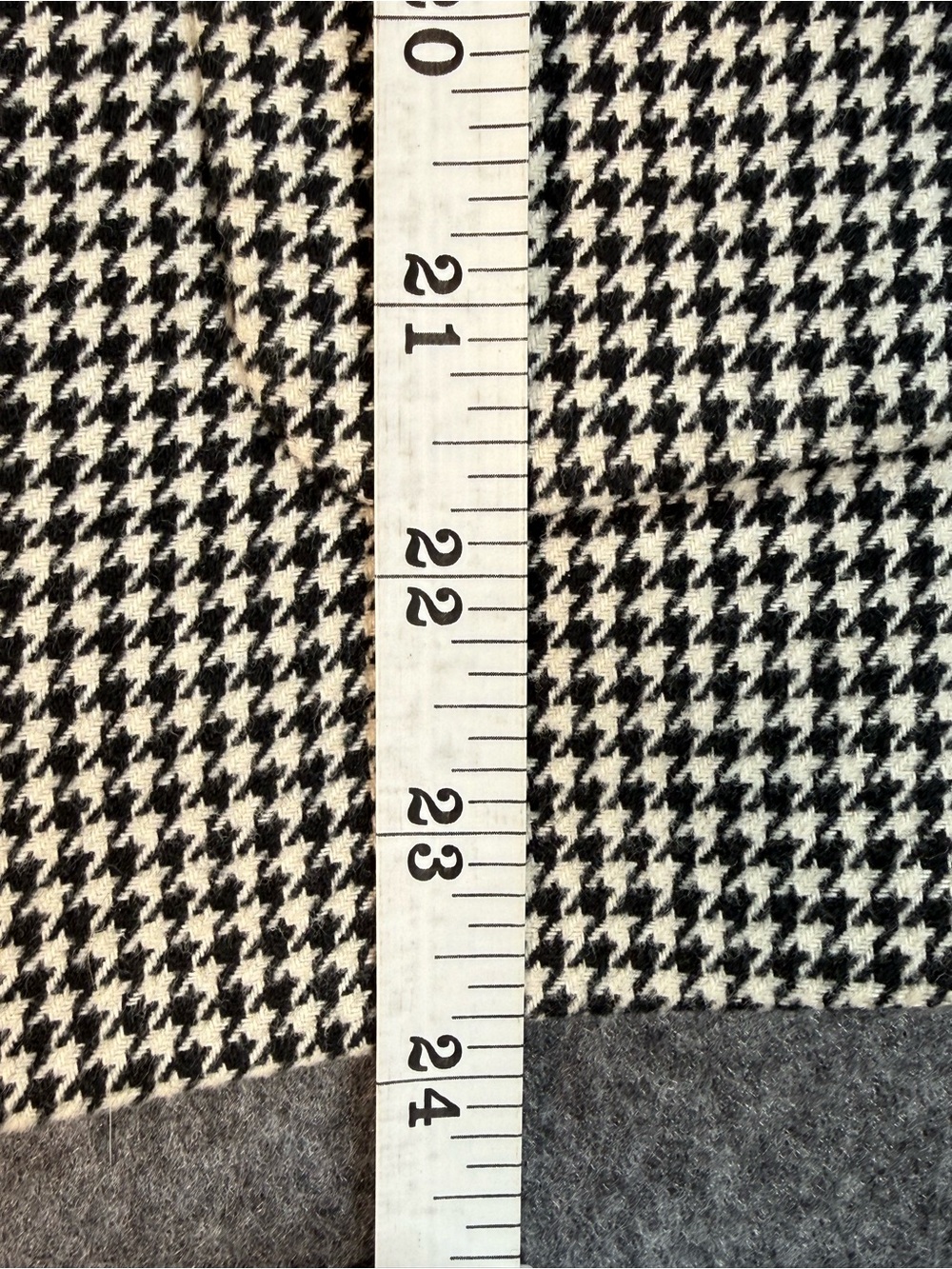 Banana Republic Houndstooth Blazer Gold Crest Buttons Academia Size 6 - Picture 9 of 13